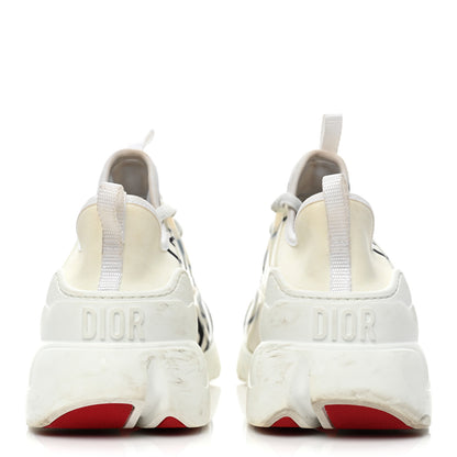 Christian Dior Neoprene Rubber Union Print Womens D-Connect Sneakers 40 Off White 4 of 21