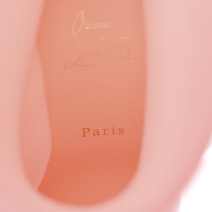 Christian Louboutin PVC Loubirain 70MM Rain Boots 37 Bubble Gum 8 of 9