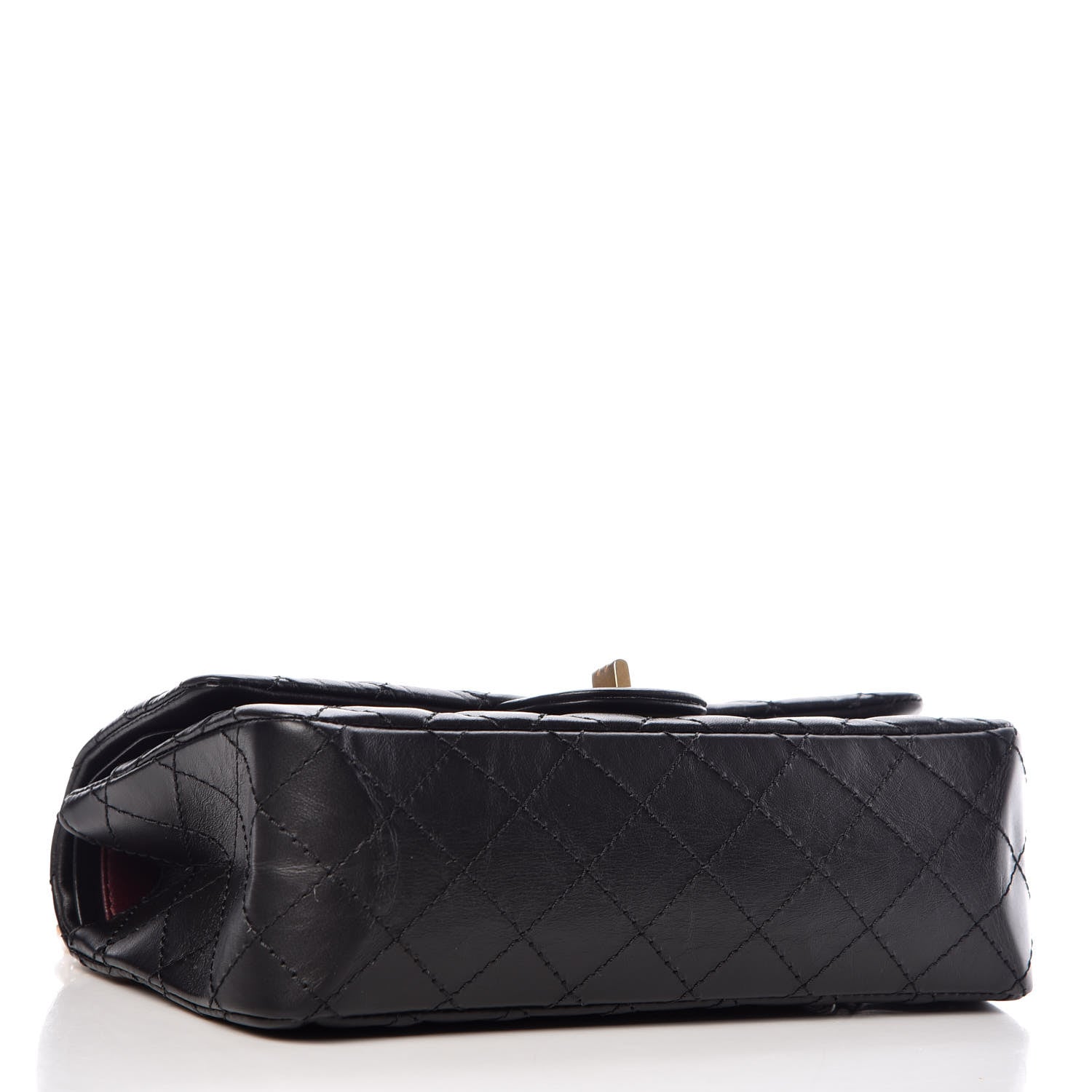Chanel Aged Calfskin Quilted 2.55 Reissue 225 Flap Black 4 of 12