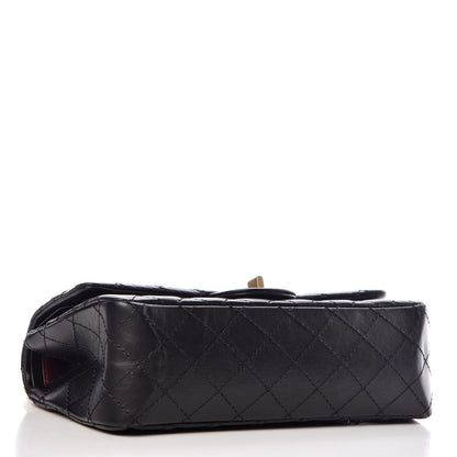 Chanel Aged Calfskin Quilted 2.55 Reissue 225 Flap Black 4 of 12
