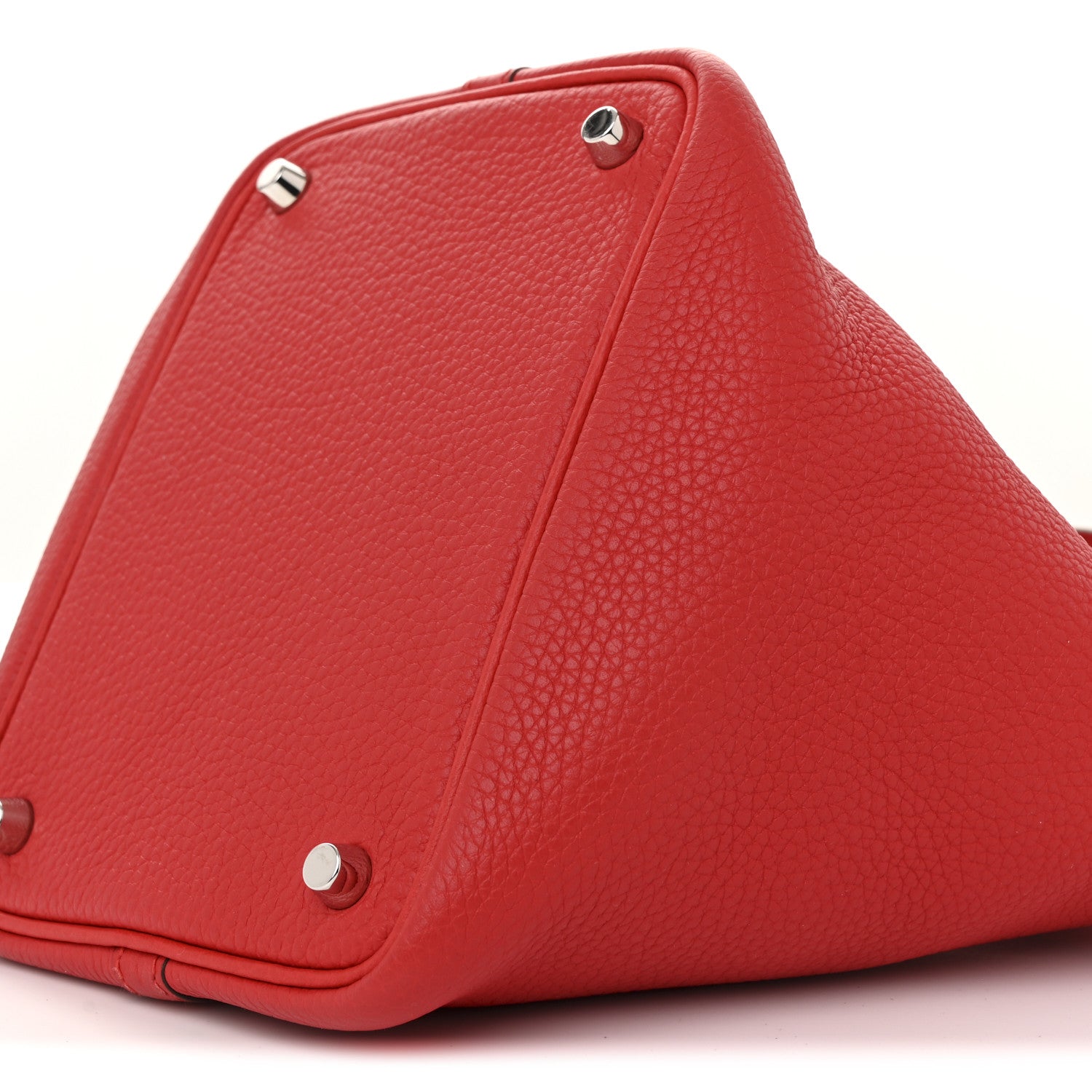Hermes Taurillon Clemence Picotin Lock 18 PM Rouge de Coeur 10 of 11