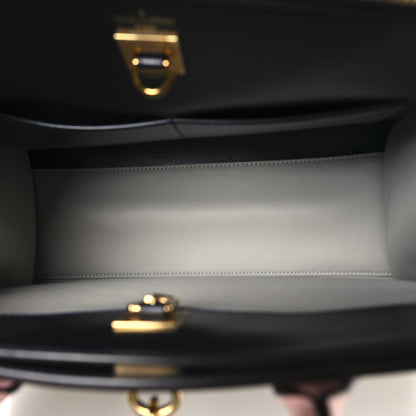 Louis Vuitton Calfskin City Steamer MM Gris Antartica Navy Rose Doux 5 of 12