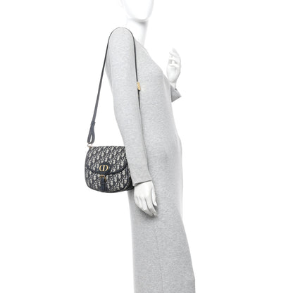 Christian Dior Oblique Medium Bobby Flap Blue 2 of 12