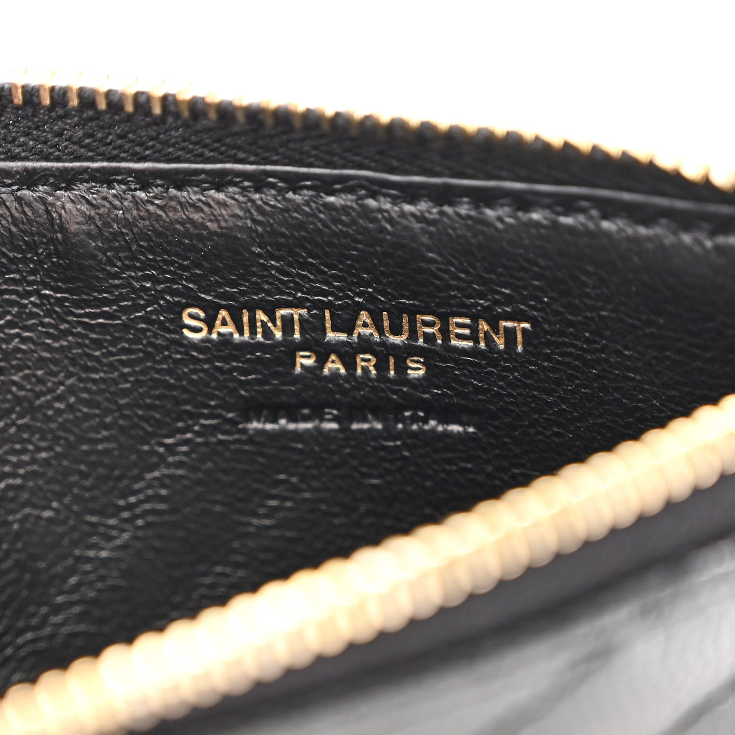 Monogram Grain de Poudre 5 Fragments Zip Pouch Card Holder Black