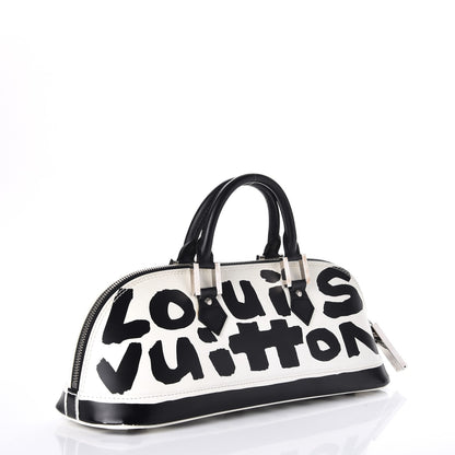 Louis Vuitton Graffiti Alma Horizontal Black 3 of 10
