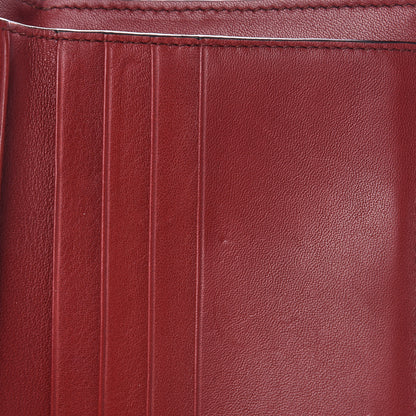 Loewe Grained Calfskin Compact Zip Wallet Light Caramel Pecan 7 of 9