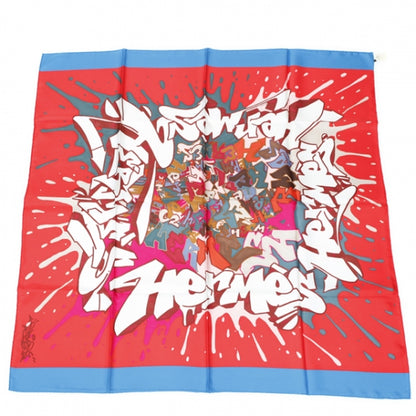 Hermes Silk Graff Graffiti Scarf 90 1 of 6