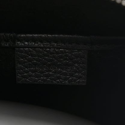 Celine Drummed Calfskin Nano Luggage Black 7 of 11