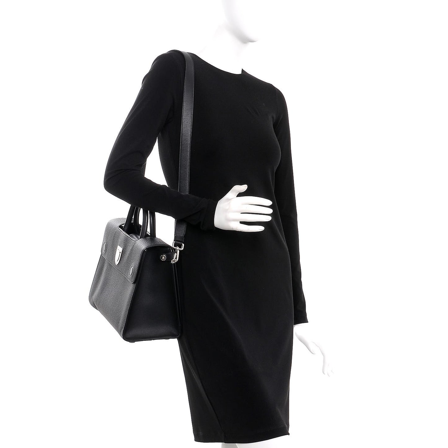 Bullcalf Medium Diorever Flap Black
