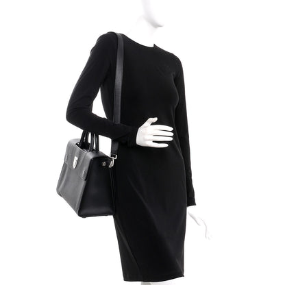 Christian Dior Bullcalf Medium Diorever Flap Black 2 of 7