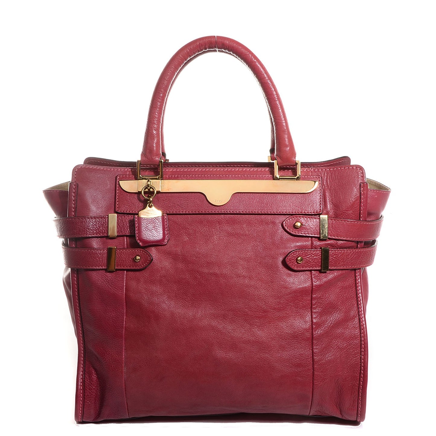 Calfskin Shelby Shopper Tote