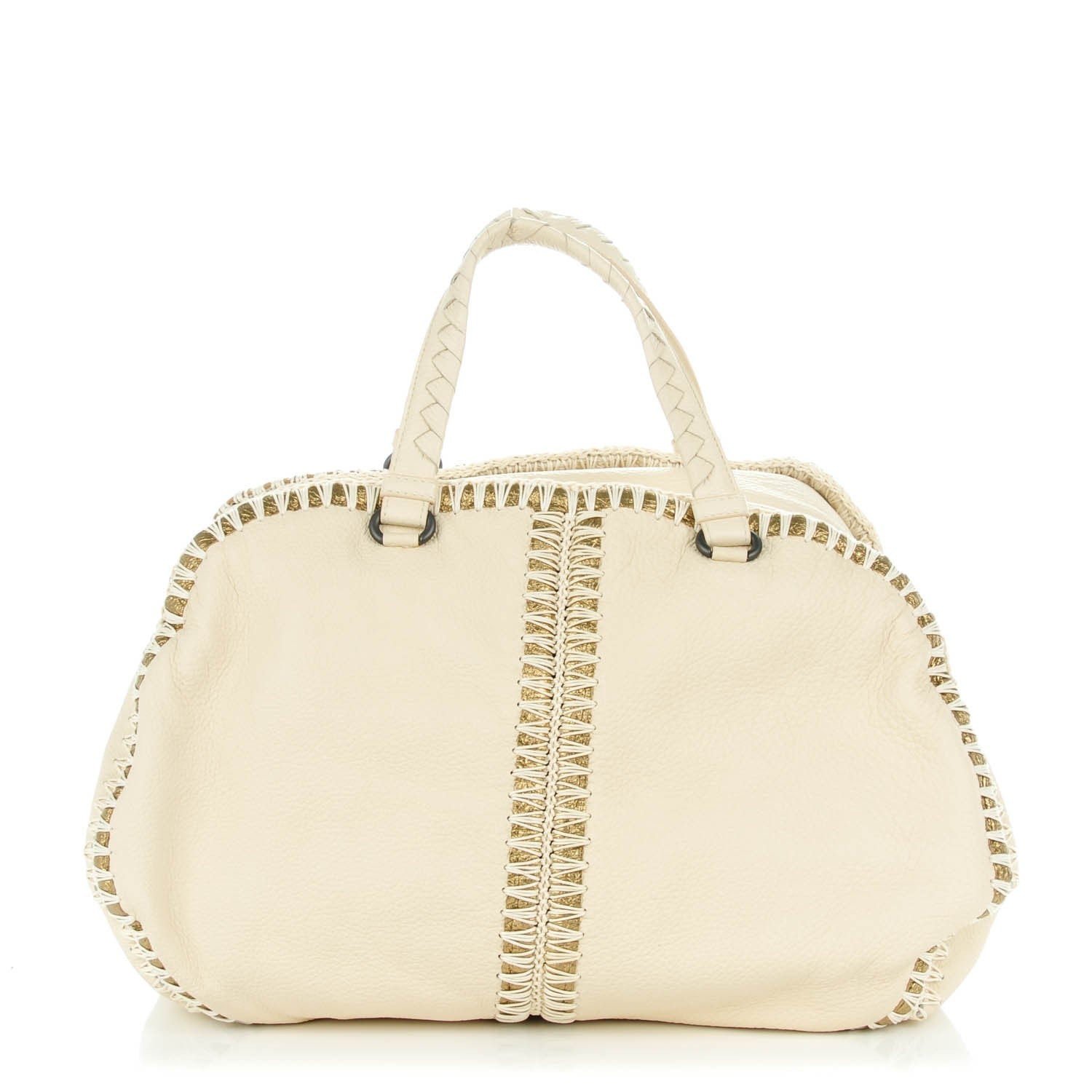 Bottega Veneta Cervo Uncinetto Bag Natural 1 of 8