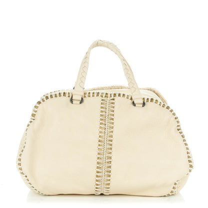 Bottega Veneta Cervo Uncinetto Bag Natural 1 of 8