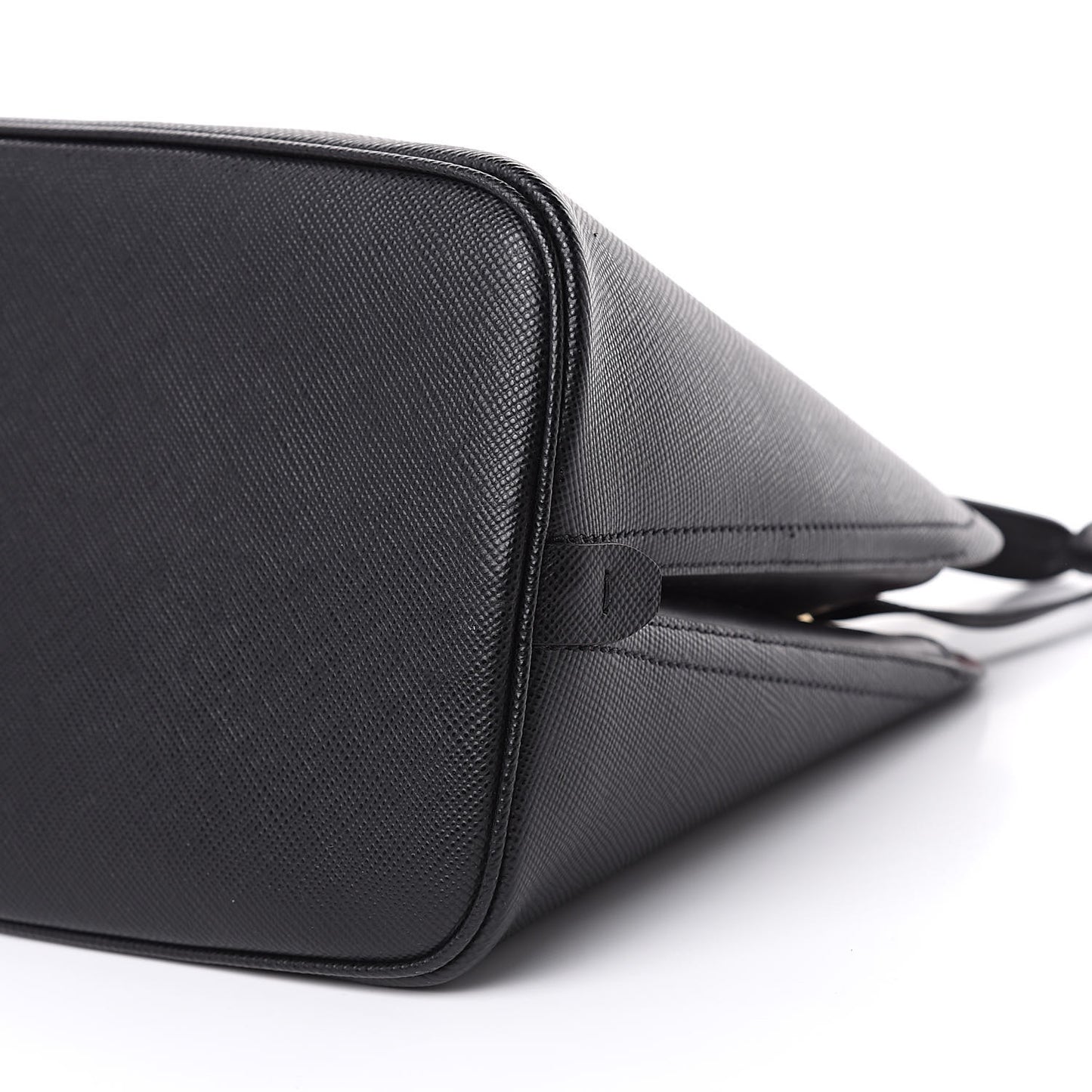 Saffiano Cuir Matinee Tote Black Cherry