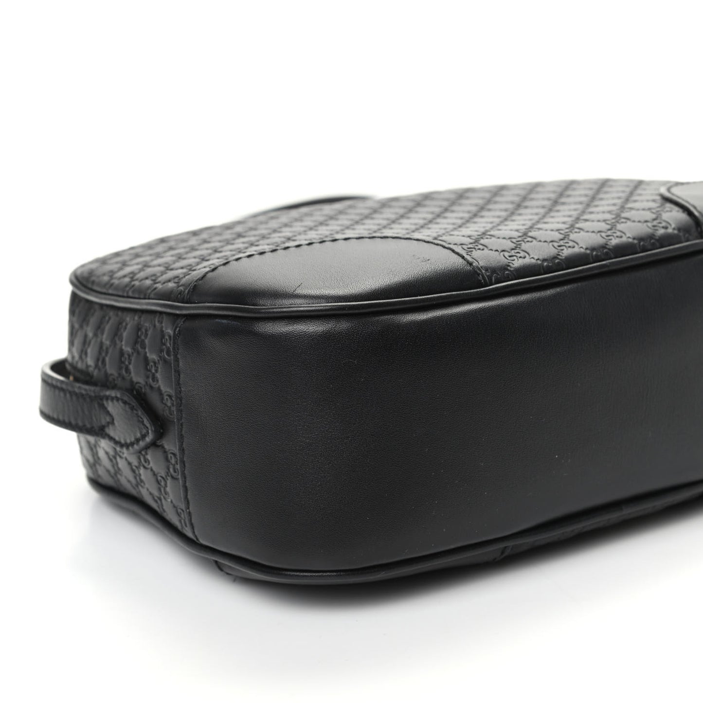 Microguccissima Mini Bree Messenger Bag Black