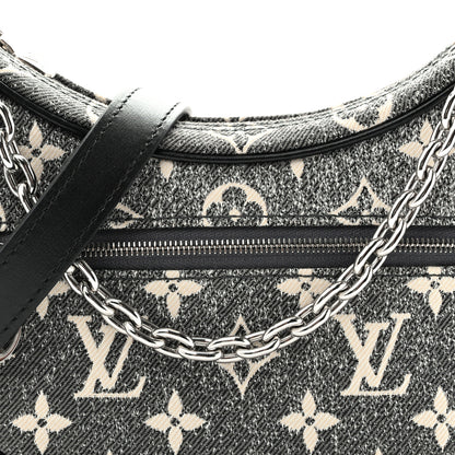 Louis Vuitton Monogram Jacquard Denim Loop Bleu 6 of 10