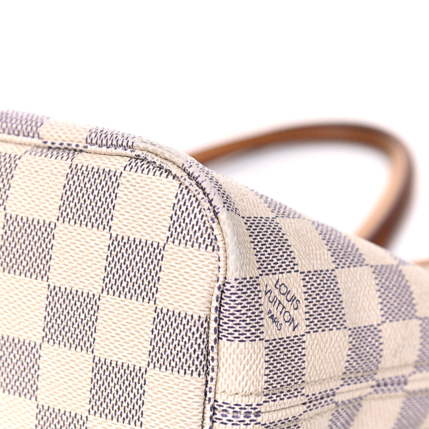 Louis Vuitton Damier Azur Neverfull PM 9 of 18