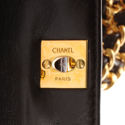 Chanel Lambskin Quilted Backpack Brown 9 of 9