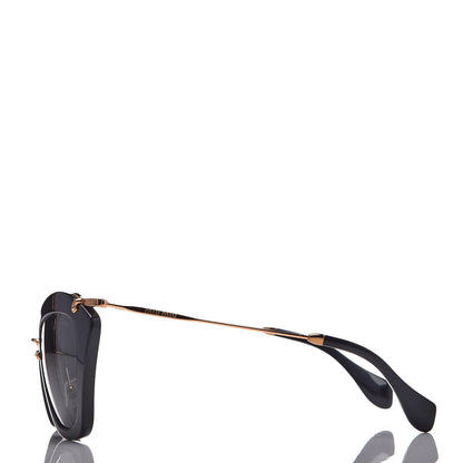 Miu Miu Cat Eye Sunglasses SMU10N Nero Black 3 of 8