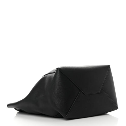 Celine Soft Grained Calfskin Medium Belt Cabas Phantom Black 4 of 11