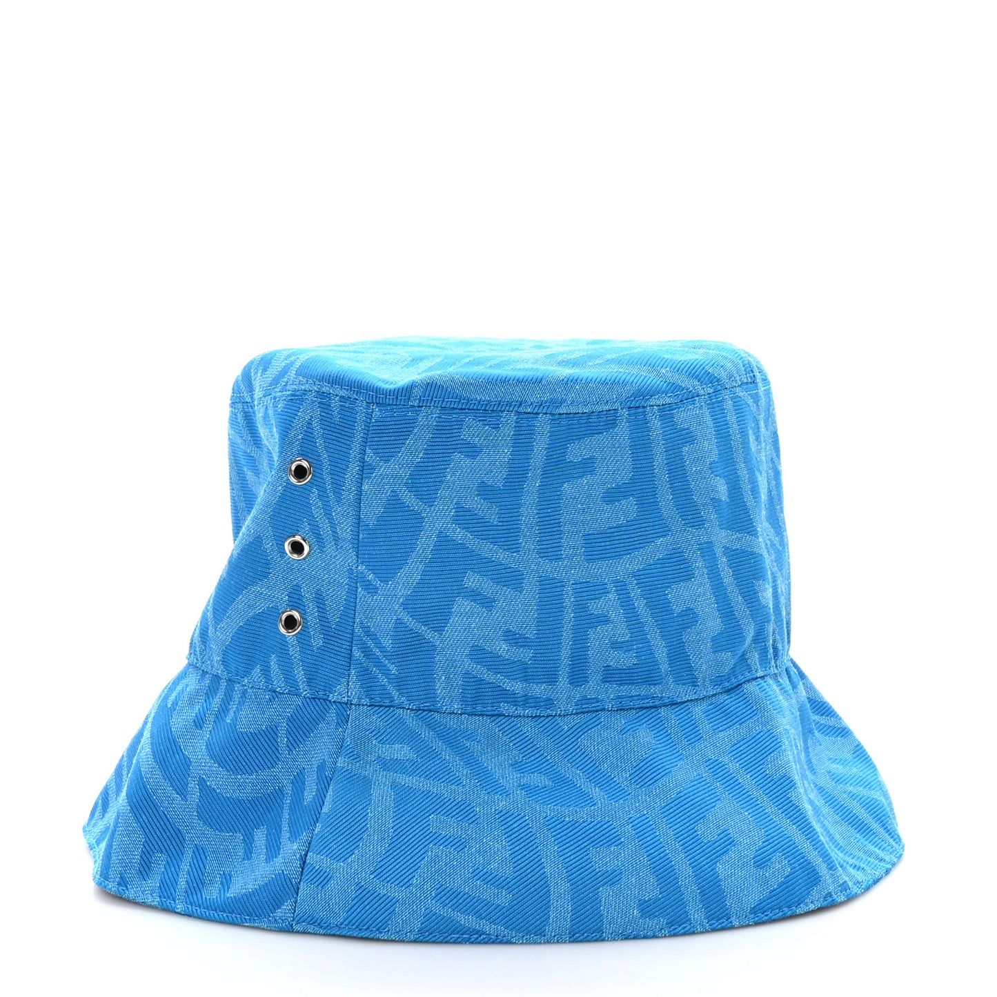 X SARA COLEMAN Canvas FF Vertigo Bucket Hat M Turquoise