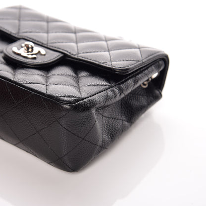 Chanel Caviar Quilted Mini Square Flap Black 10 of 13