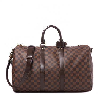 Louis Vuitton Damier Ebene Keepall Bandouliere 45 1 of 9