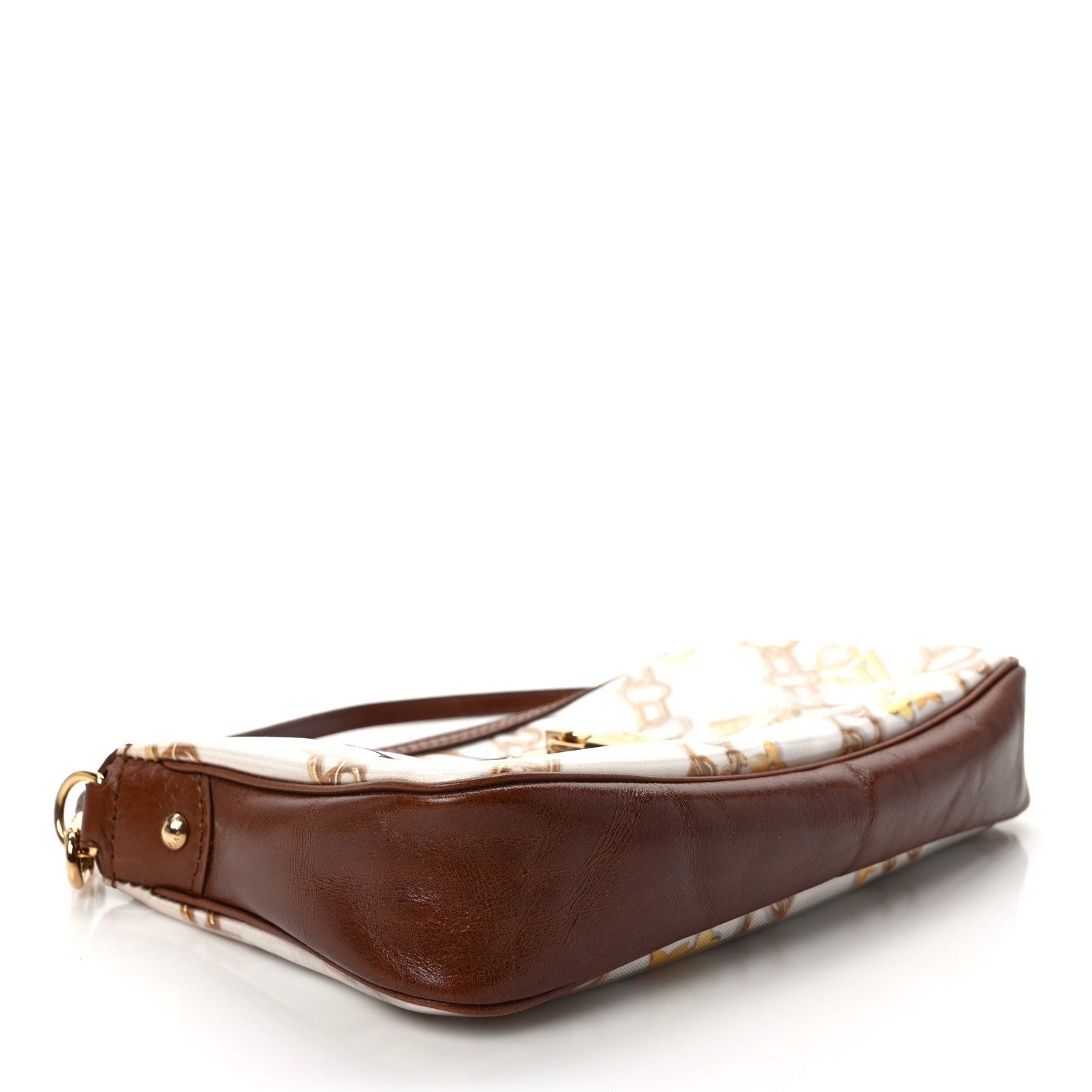 Louis Vuitton Monogram Charms Pochette Accessories Bag White 4 of 7