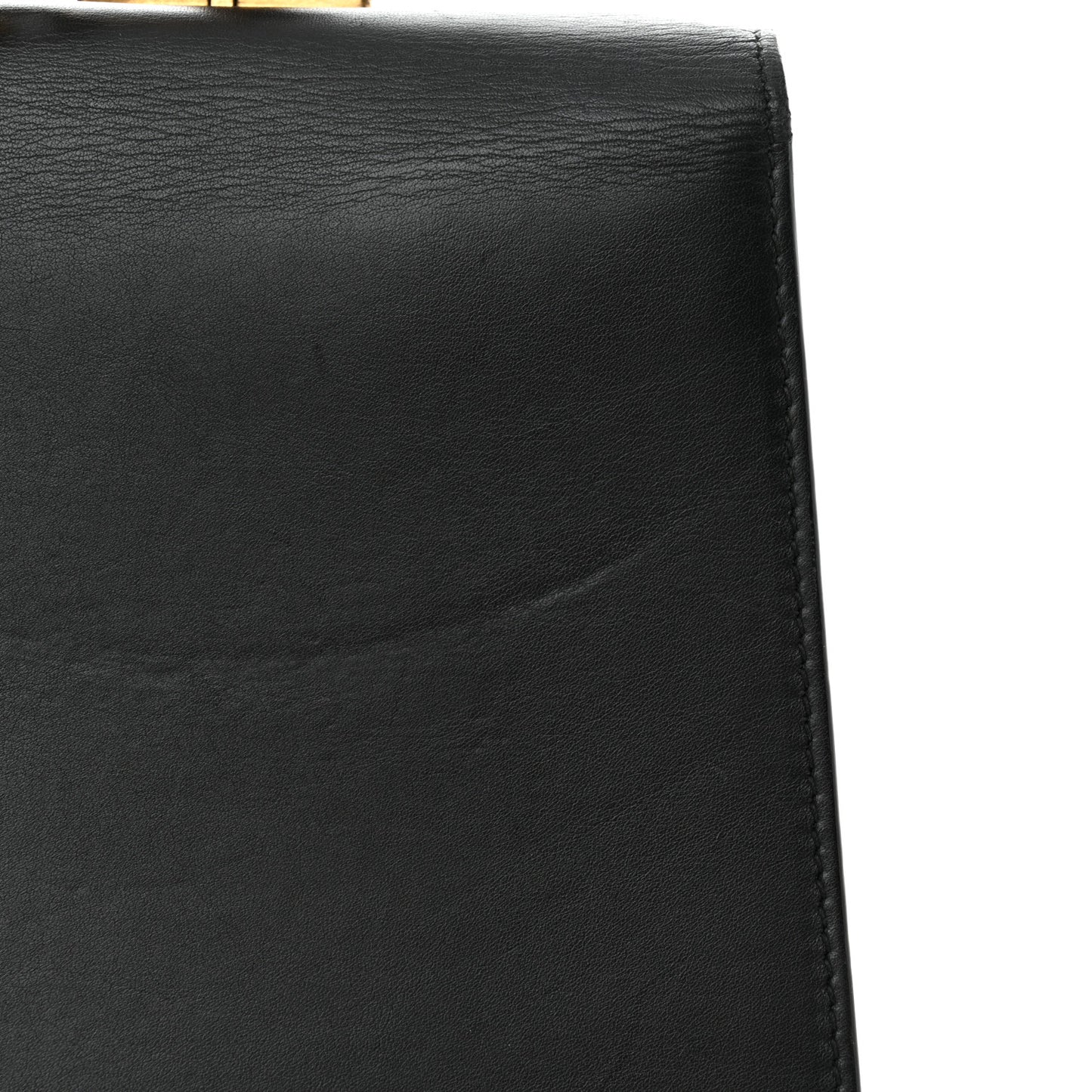 Calfskin Bamboo Web Large Dionysus Top Handle Bag Black Bright Evergreen Hibiscus Red