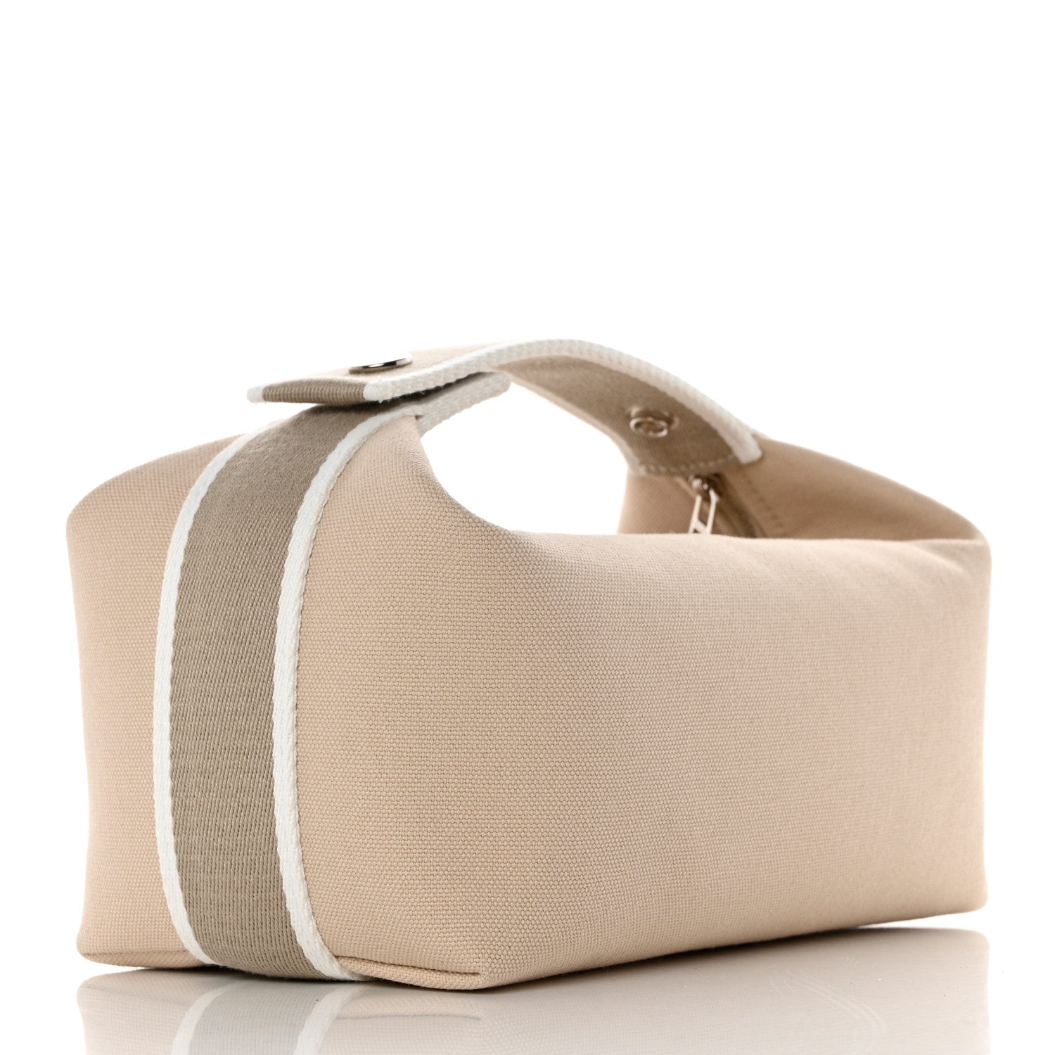 Hermes Canvas Small Bride-A-Brac Pouch Natural 3 of 6