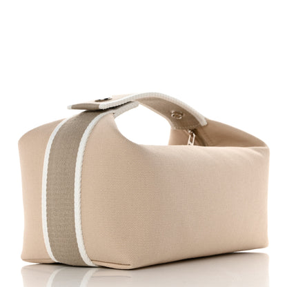 Hermes Canvas Small Bride-A-Brac Pouch Natural 3 of 6