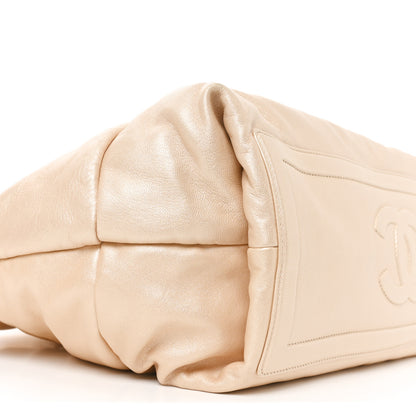 Chanel Nylon Quilted Medium Coco Cocoon Reversible Tote Light Gold 9 of 10