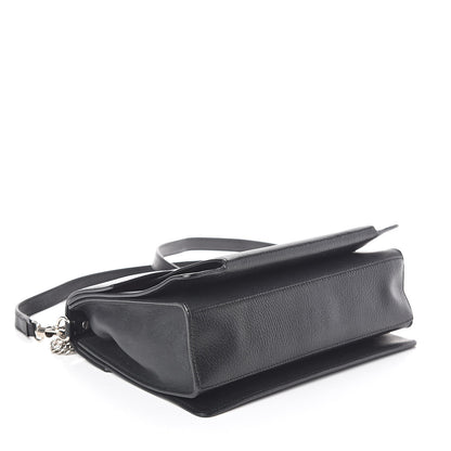 Givenchy Sugar Goatskin Medium GV3 Shoulder Bag Black 4 of 9