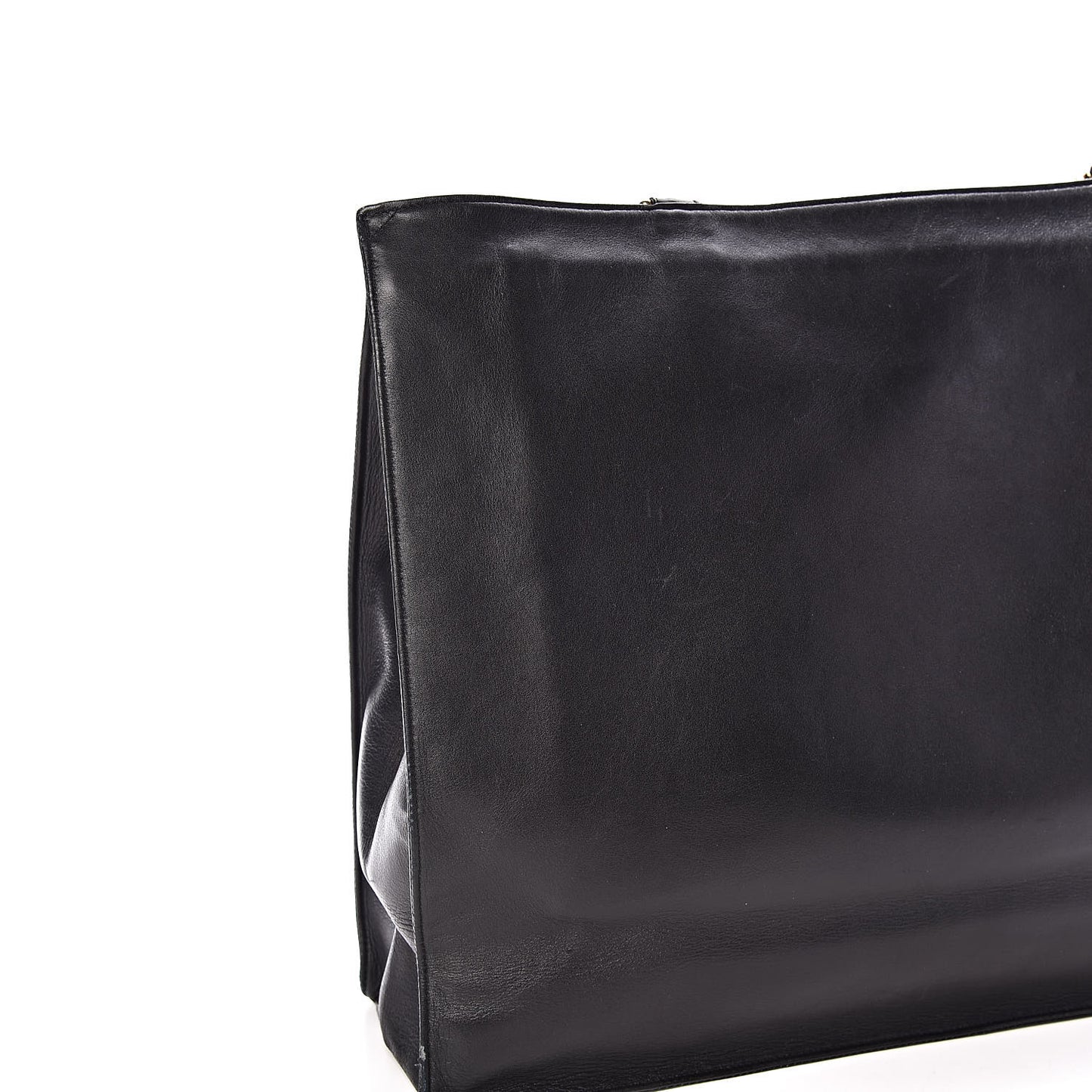 Calfskin CC Tote Black
