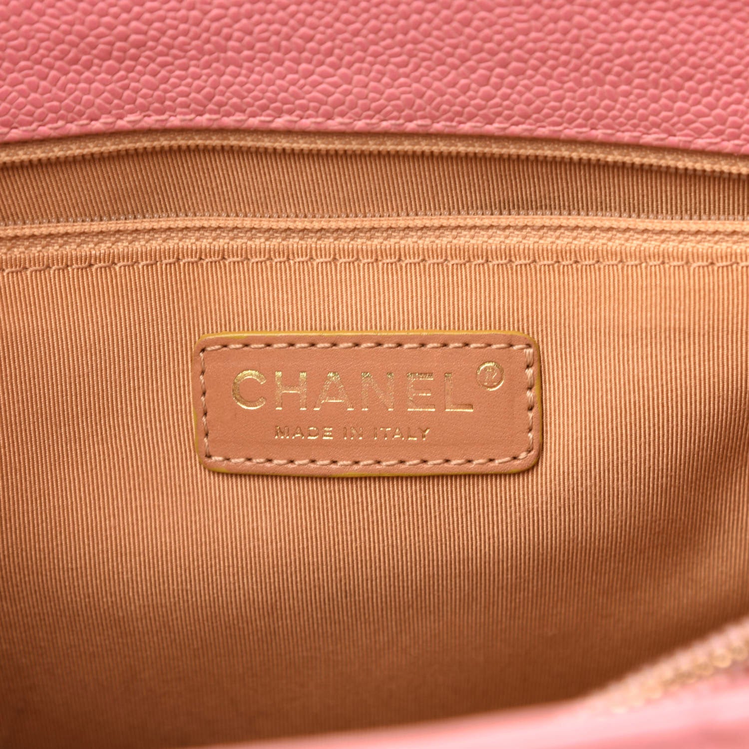 Chanel Caviar Quilted Grand Shopping Tote GST Pink 8 of 15