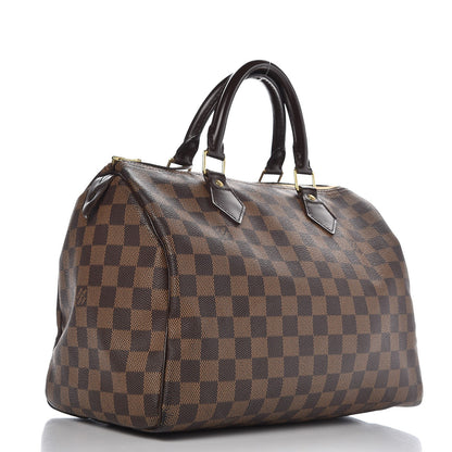 Louis Vuitton Damier Ebene Speedy 30 3 of 12
