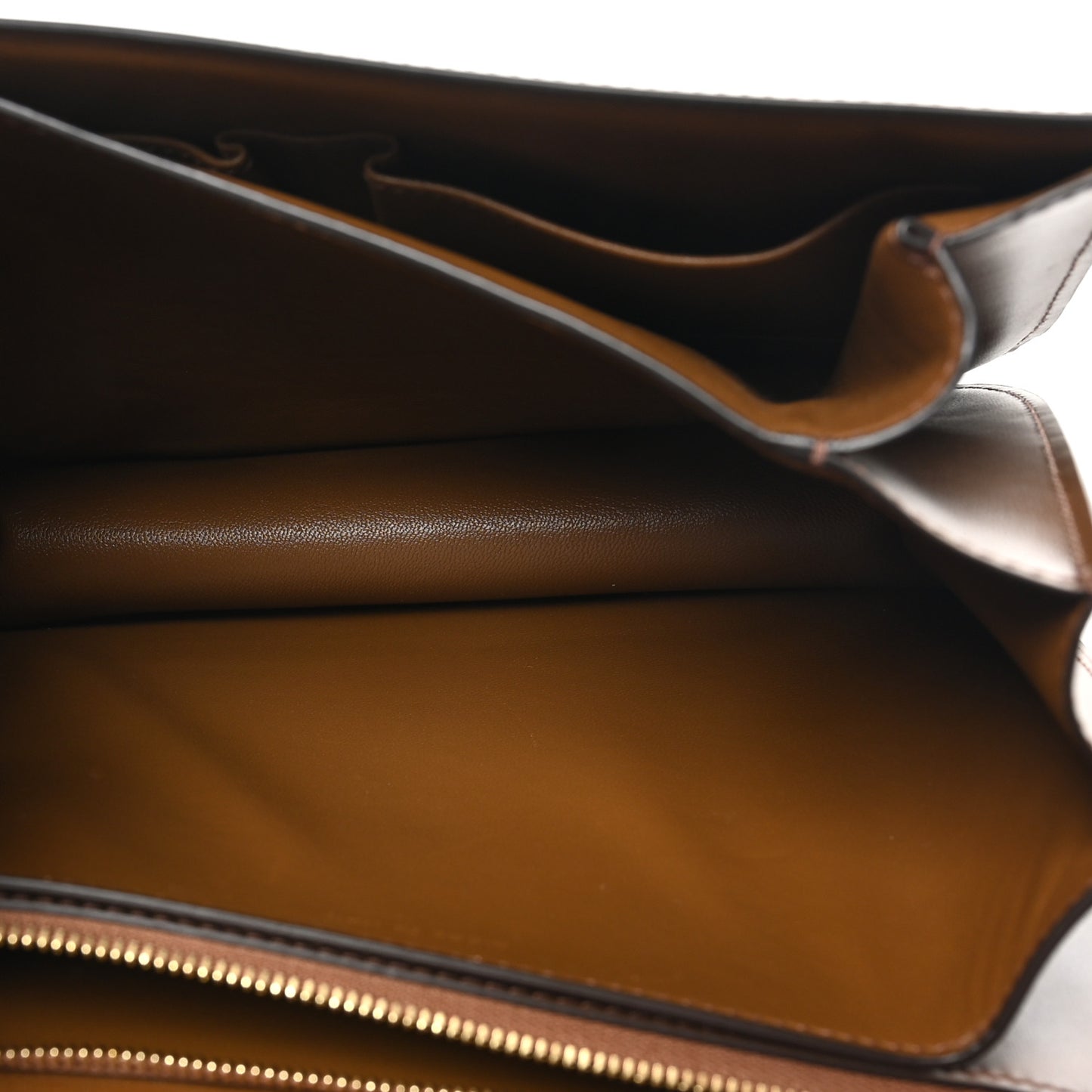 Box Calfskin Medium Classic Box Flap Bag Camel