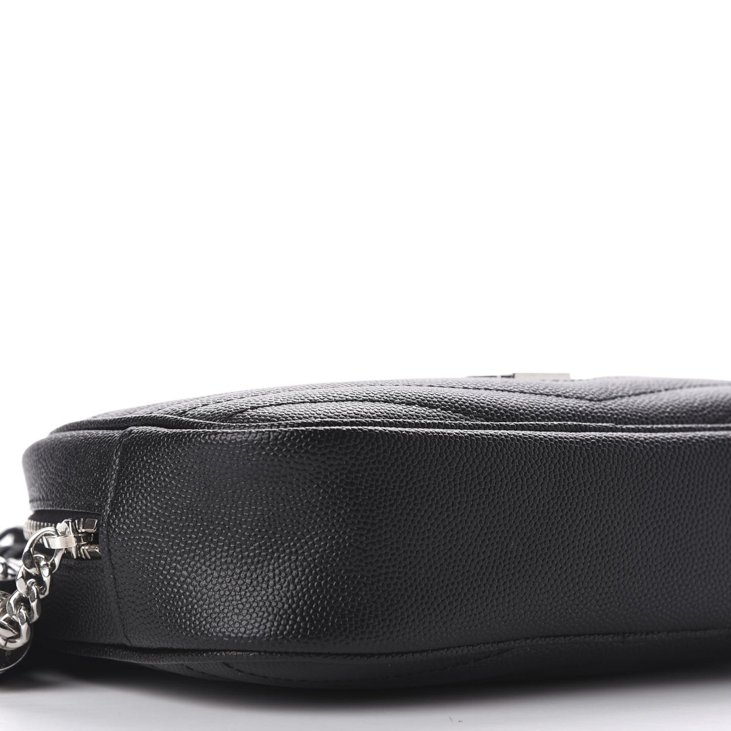 Grain De Poudre Matelasse Monogram Mini Lou Camera Bag Black