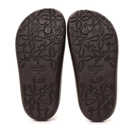 Loewe Foam Rubber Paula's Ibiza Pebble Toe Post Sandals 36 Shitake 6 of 8