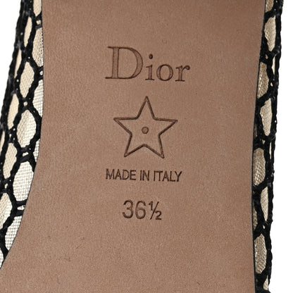Christian Dior Resille Ribbon Miss J'Adior Ballet Flat 36.5 Black 7 of 8