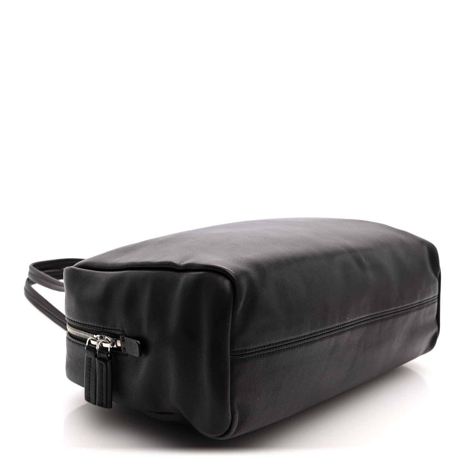 The Row Nappa Astra Bowling Bag Dark Brown Ans 4 of 9