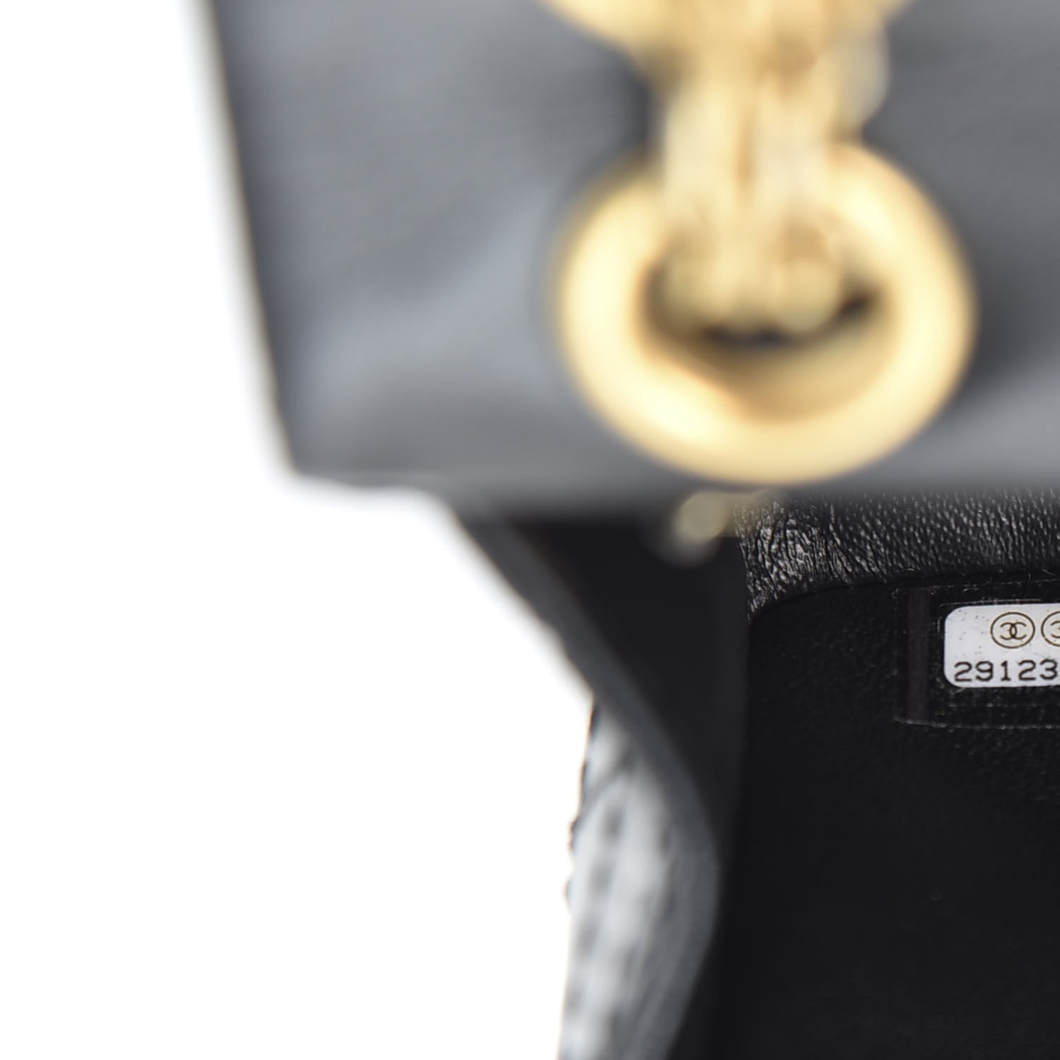 Chanel Aged Calfskin Quilted 2.55 Reissue Mini Flap Black 8 of 10