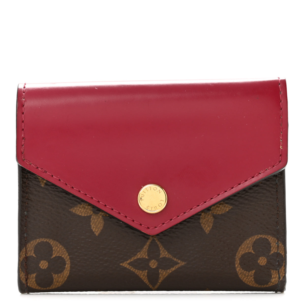 Monogram Zoe Wallet Fuchsia