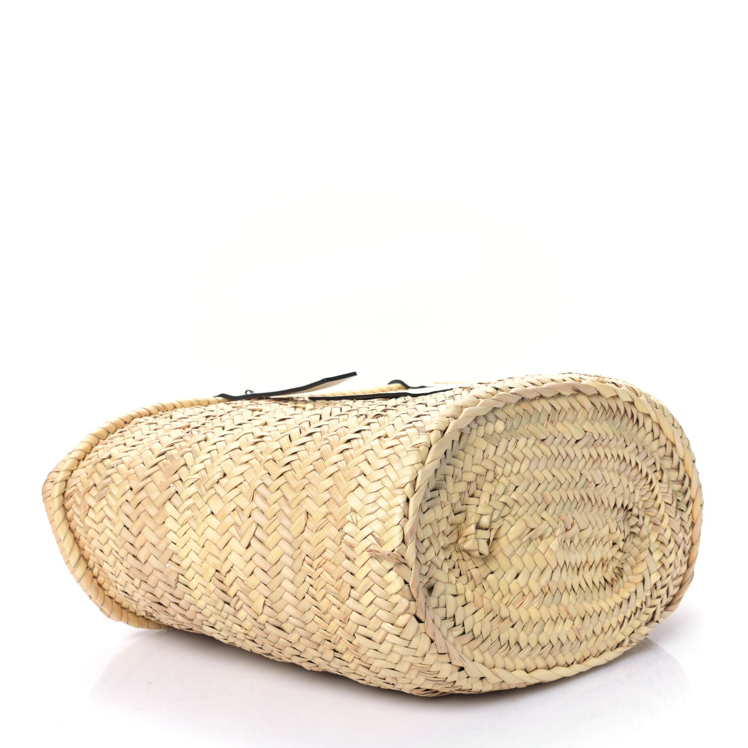 Loewe Raffia Basket Tote Bag Natural White 4 of 8