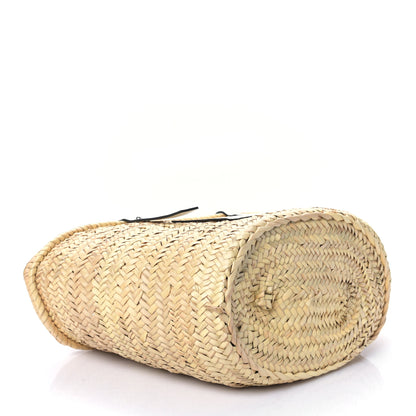 Loewe Raffia Basket Tote Bag Natural White 4 of 8