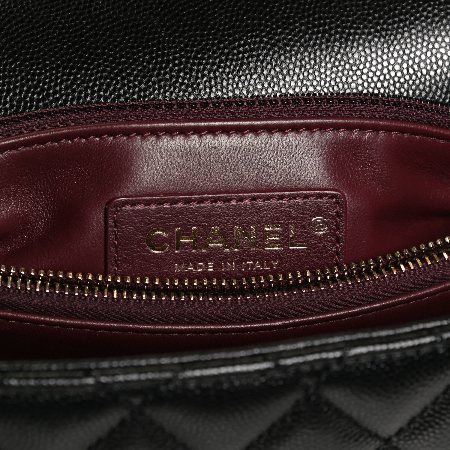 Chanel Caviar Quilted Small Coco Handle Flap Black 6 of 11