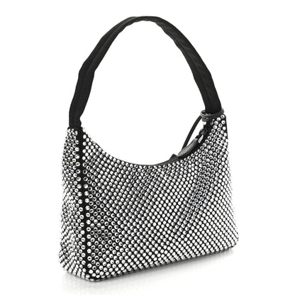 Prada Satin Crystal Mini Re-Edition 2000 Bag Cristal 3 of 9