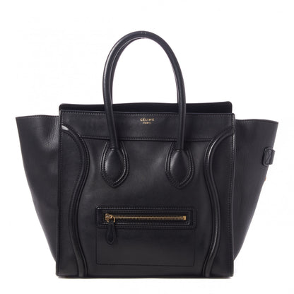 Celine Smooth Calfskin Mini Luggage Black 1 of 17