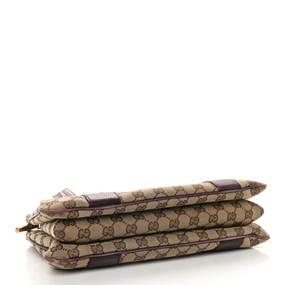 Gucci Monogram Small Bamboo Tote Bronze 4 of 12