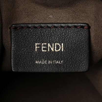 Fendi Suede Vitello King F is Fendi Micro FF Mini Mon Tresor Bucket Bag Sigaro Marrone Ebano 6 of 10